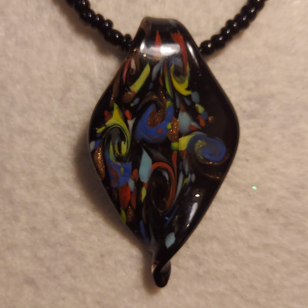 Artisan Lampwork Pendant Necklace